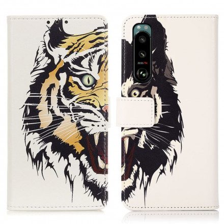 Fodral För Sony Xperia 5 III Handtig Tiger