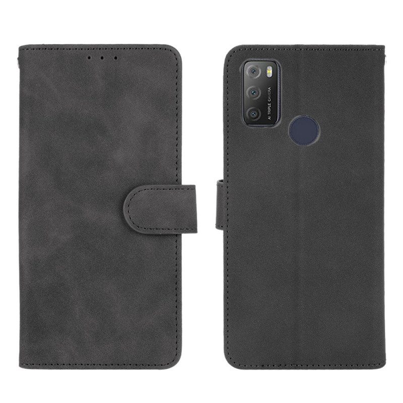 Folio-fodral För Alcatel 1S / 3L (2021) Skin-touch