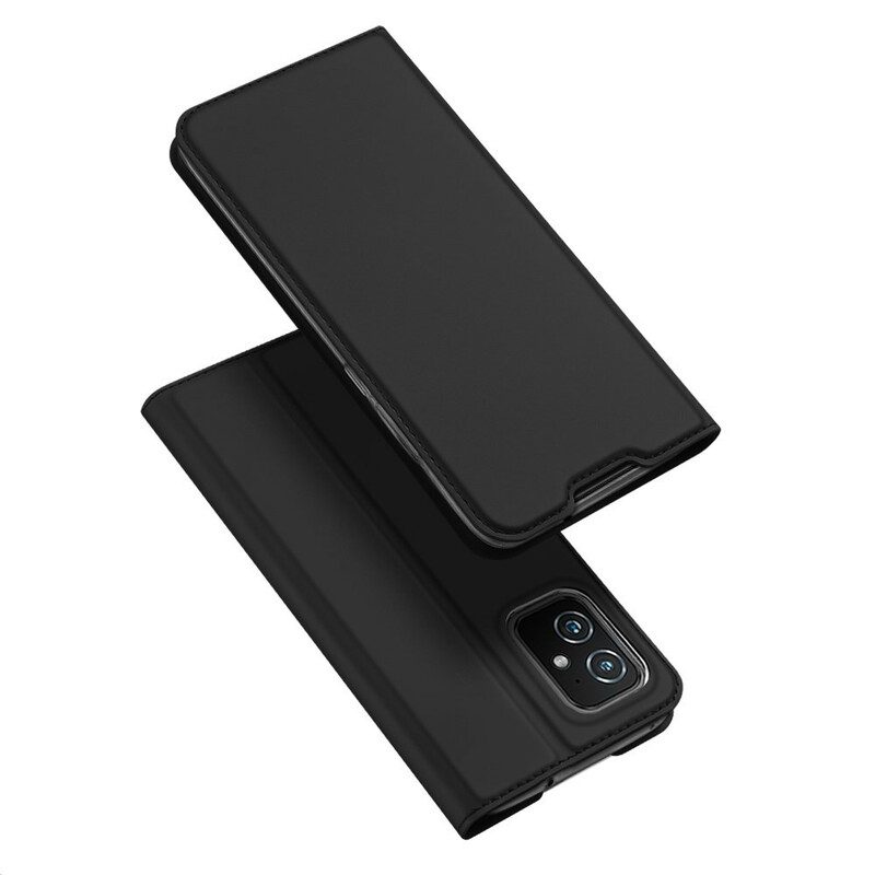 Folio-fodral För Asus Zenfone 8 Läderfodral Skin Pro Dux Ducis