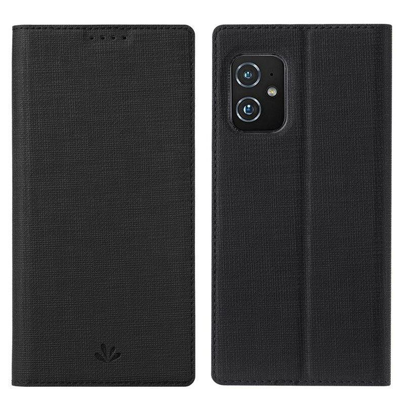 Folio-fodral För Asus Zenfone 8 Läderfodral Vili Dmx Texturerad