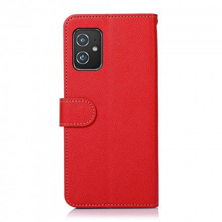 Folio-fodral För Asus Zenfone 8 Liche Style Rfid Khazneh