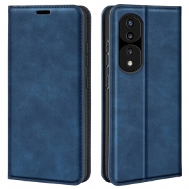 Folio-fodral För Honor 70 Läderfodral Skin-touch Mjukhet