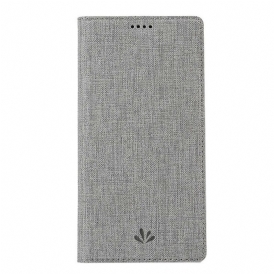 Folio-fodral För LG G8S ThinQ Läderfodral Texturerad