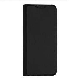Folio-fodral För Moto E40 / E30 / E20 Läderfodral Dux Ducis Pro Skin