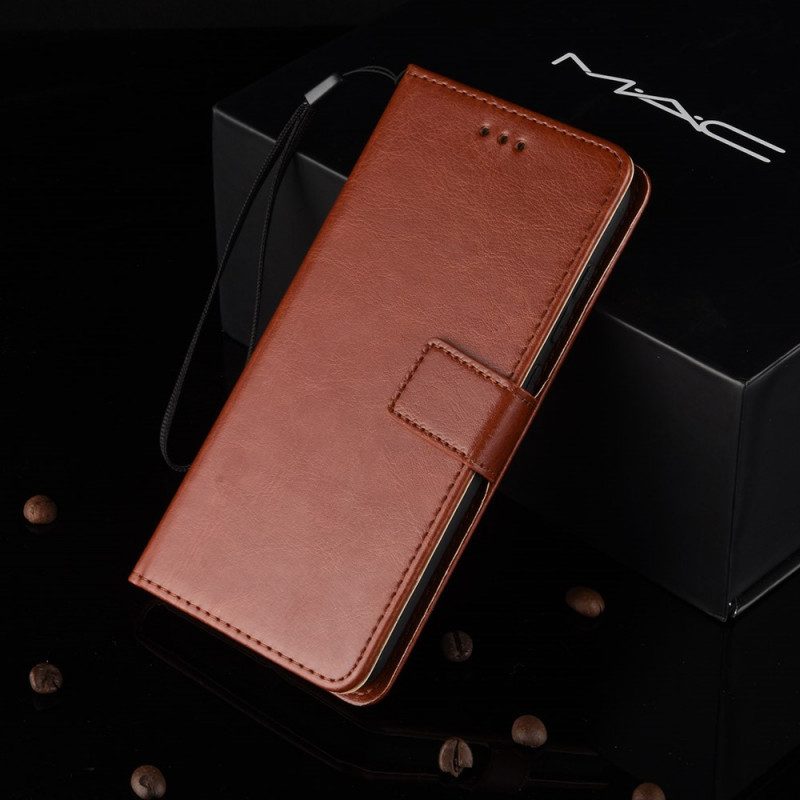 Folio-fodral För Nokia 9 PureView Plinkande Konstläder