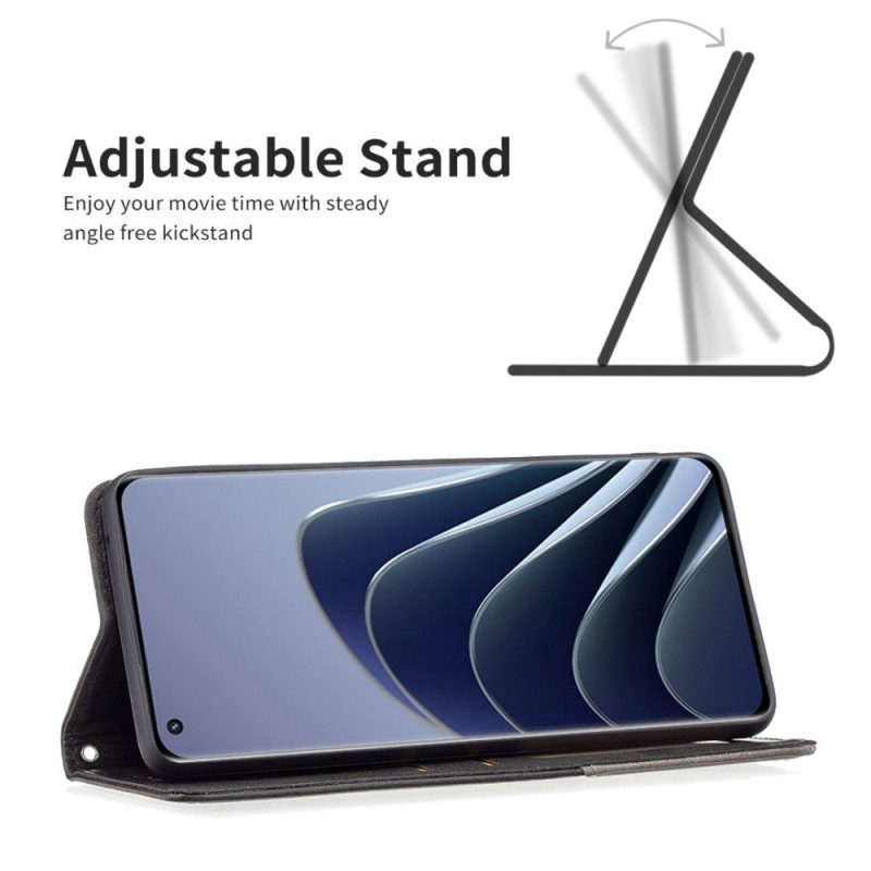 Folio-fodral För OnePlus 10 Pro 5G Läderfodral Artiststil