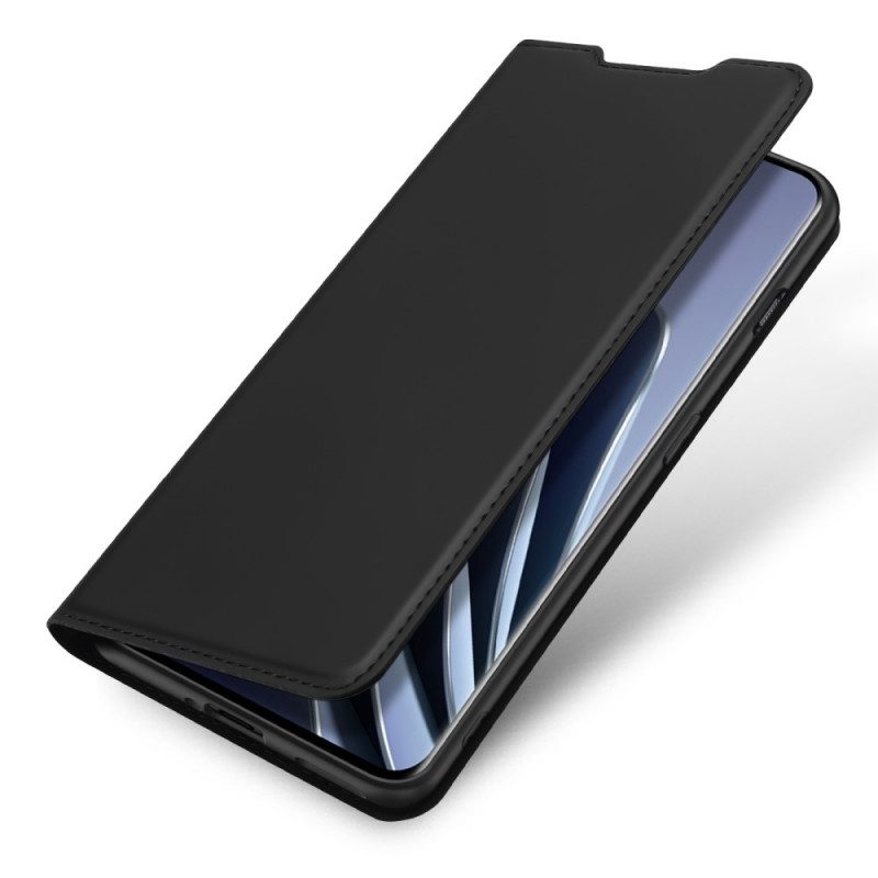 Folio-fodral För OnePlus 10 Pro 5G Läderfodral Dux Ducis Pro Series Skin