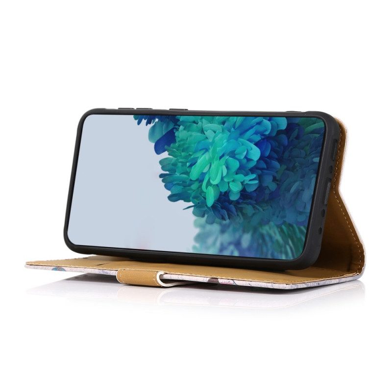 Folio-fodral För OnePlus 10 Pro 5G Par Ugglor På Trädet