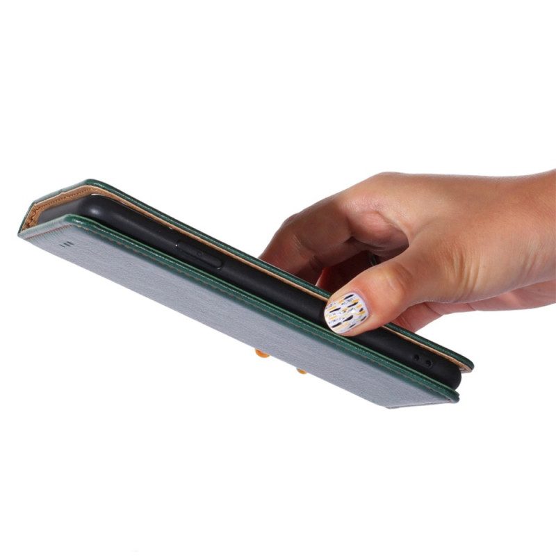 Folio-fodral För OnePlus 10T 5G Läderfodral Fuktläder