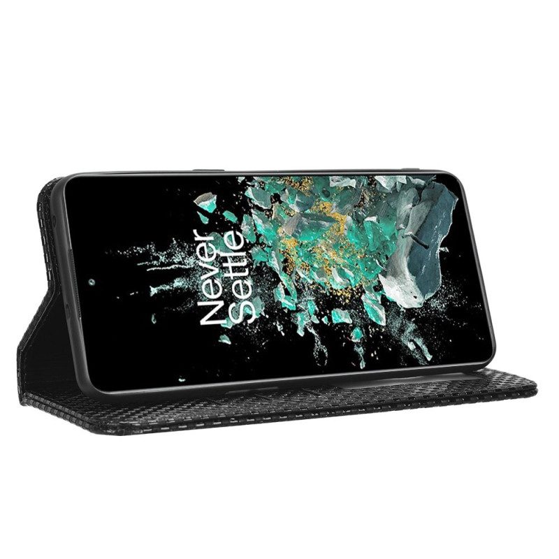 Folio-fodral För OnePlus 10T 5G Läderfodral Retro