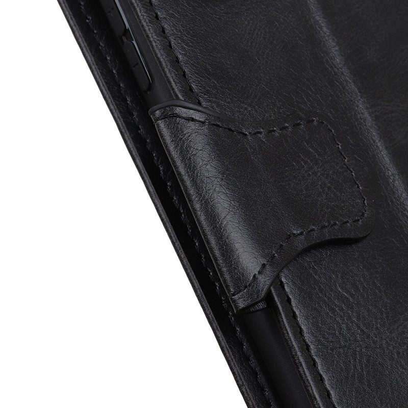 Folio-fodral För OnePlus 10T 5G Vändbart Lås I Läderstil