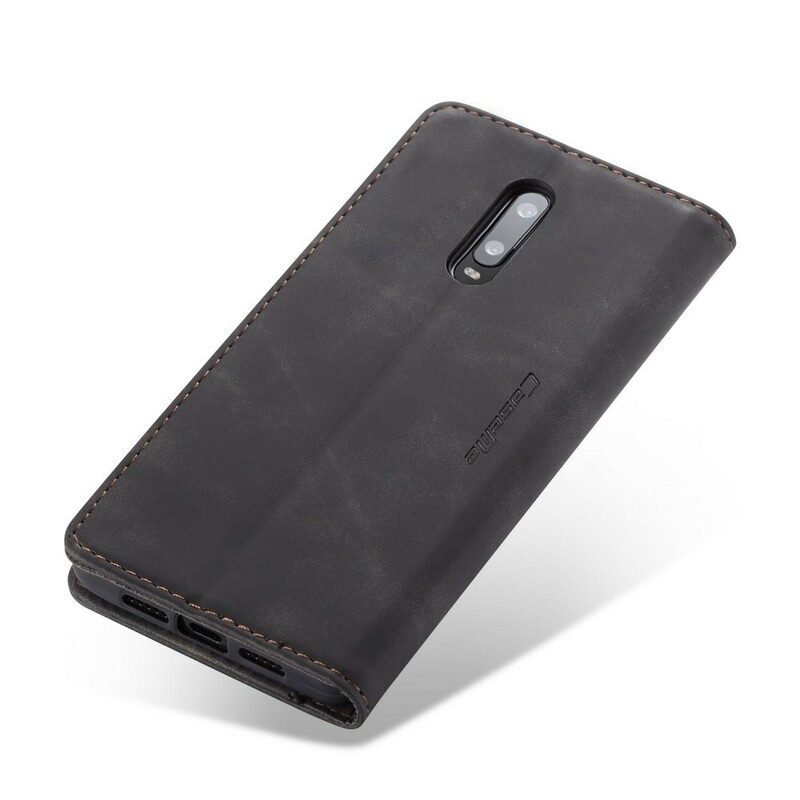 Folio-fodral För OnePlus 7 Läderfodral Caseme Konstläder