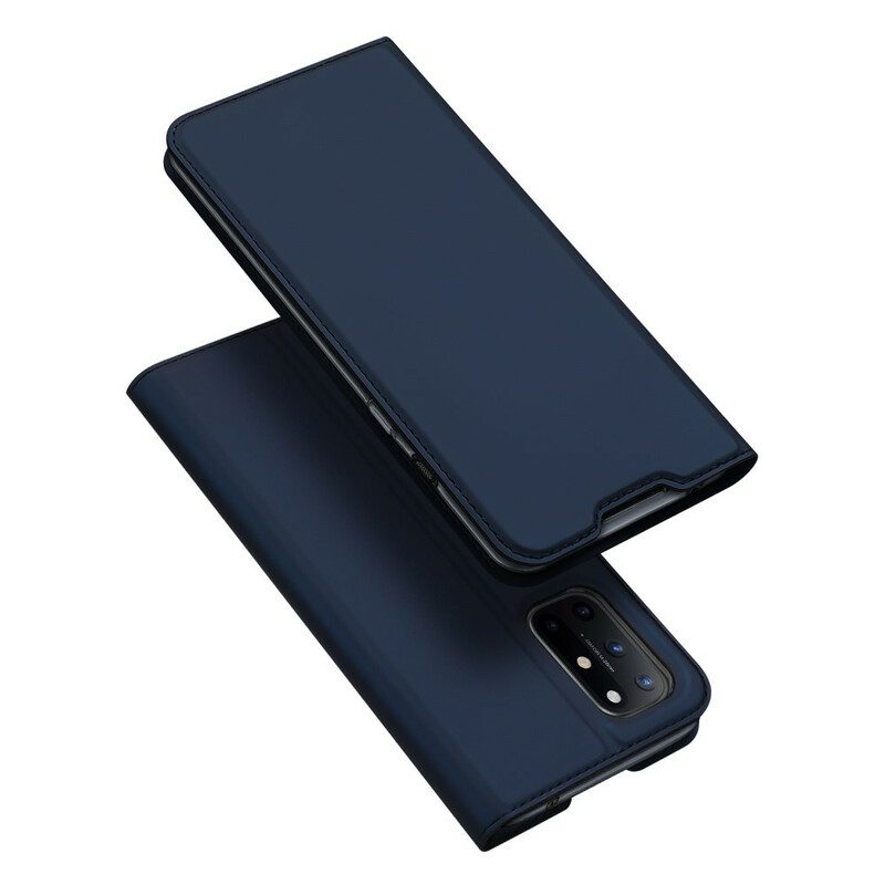 Folio-fodral För OnePlus 8T Läderfodral Dux Ducis Pro Skin