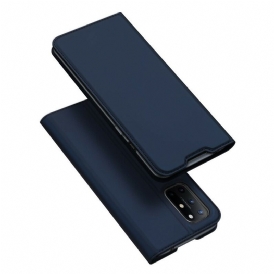 Folio-fodral För OnePlus 8T Läderfodral Dux Ducis Pro Skin