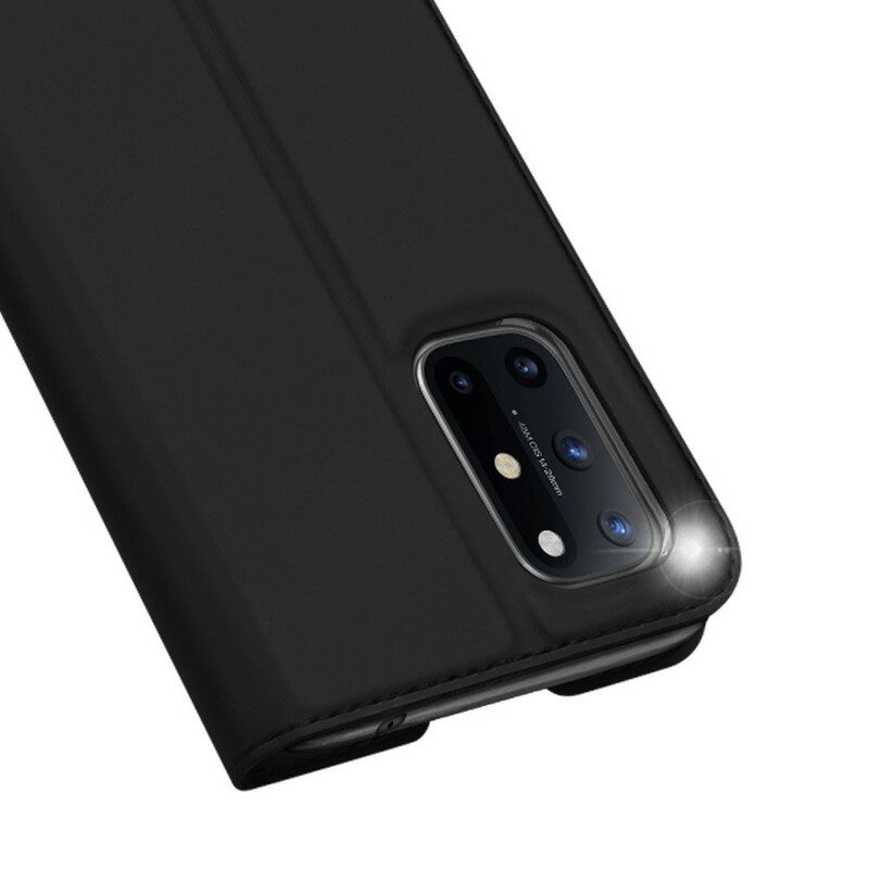 Folio-fodral För OnePlus 8T Läderfodral Dux Ducis Pro Skin