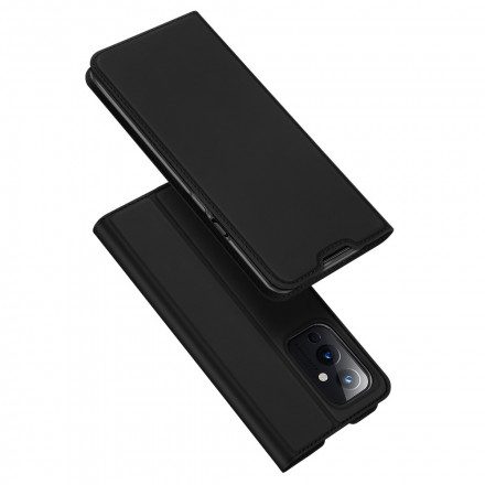 Folio-fodral För OnePlus 9 Läderfodral Dux Ducis Pro Skin