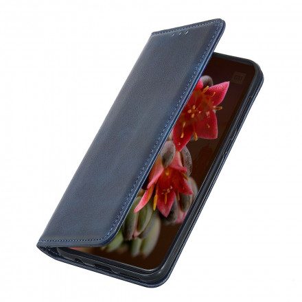 Folio-fodral För OnePlus 9 Läderfodral Litchi Split Läder