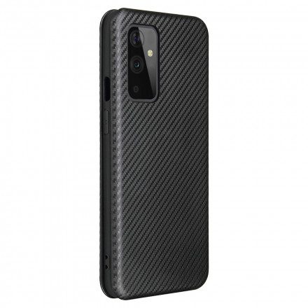 Folio-fodral För OnePlus 9 Läderfodral Silicon Carbon