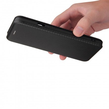 Folio-fodral För OnePlus 9 Läderfodral Silicon Carbon