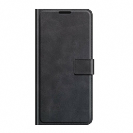 Folio-fodral För OnePlus Nord 2 5G Extrem Slim Lädereffekt