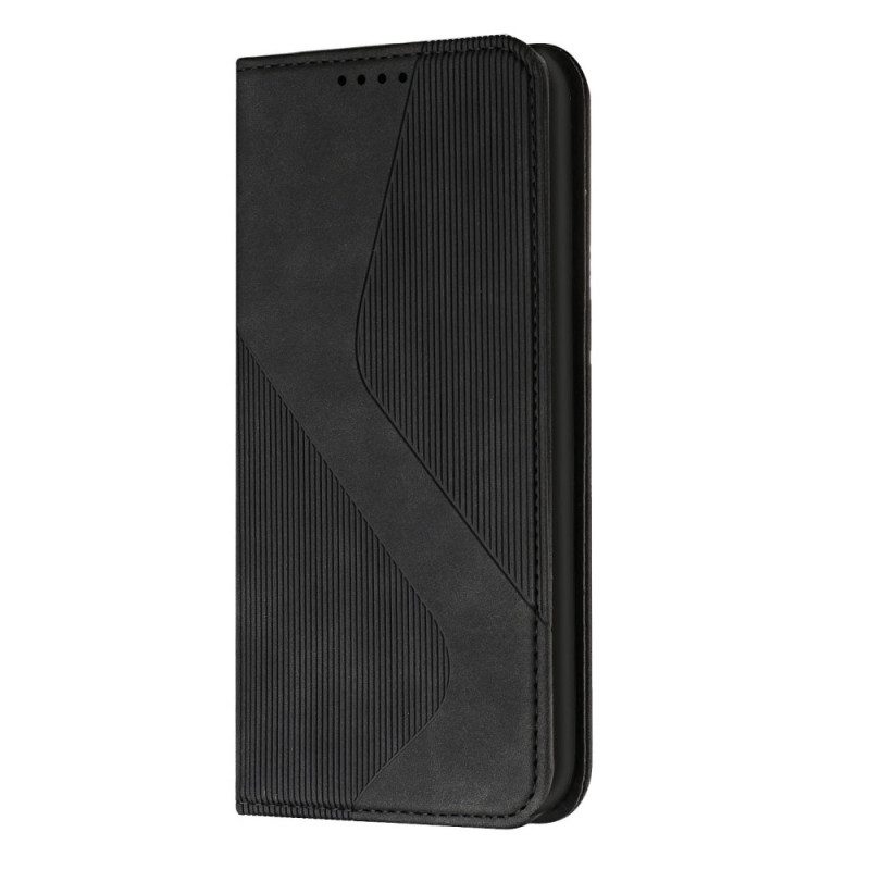 Folio-fodral För OnePlus Nord 2 5G Läderfodral S-design Läderstil