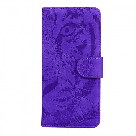 Folio-fodral För OnePlus Nord 2 5G Tiger Face Print