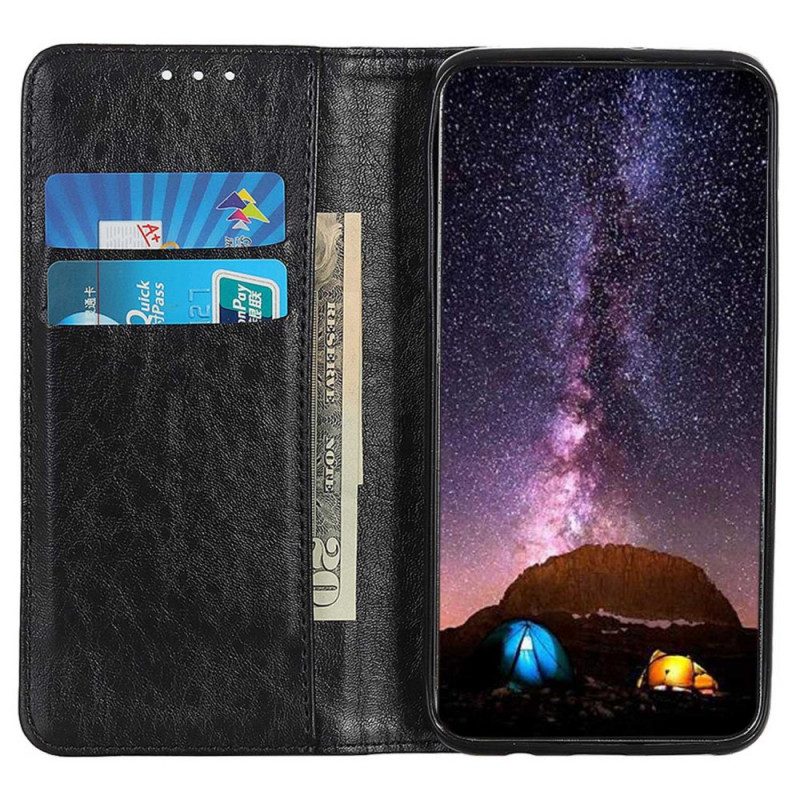 Folio-fodral För OnePlus Nord 2T 5G Läderfodral Texturerat Konstläder
