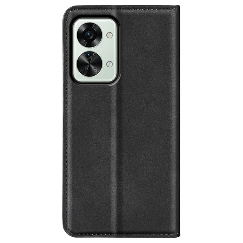 Folio-fodral För OnePlus Nord 2T 5G Skin-touch