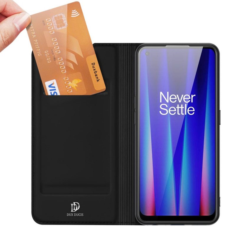 Folio-fodral För OnePlus Nord CE 2 5G Läderfodral Dux Ducis