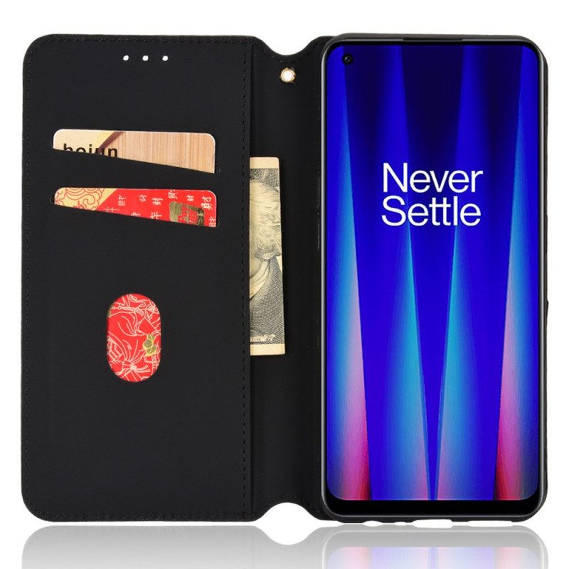 Folio-fodral För OnePlus Nord CE 2 5G Läderfodral Schackbräda