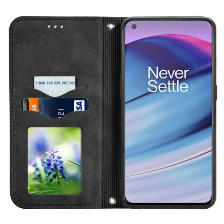 Folio-fodral För OnePlus Nord CE 5G Läderfodral Skin-touch Design