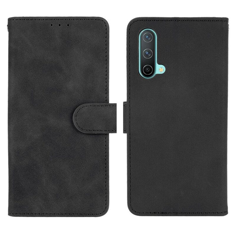 Folio-fodral För OnePlus Nord CE 5G Skin-touch