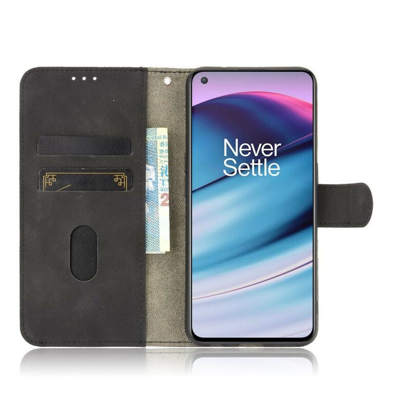 Folio-fodral För OnePlus Nord CE 5G Skin-touch