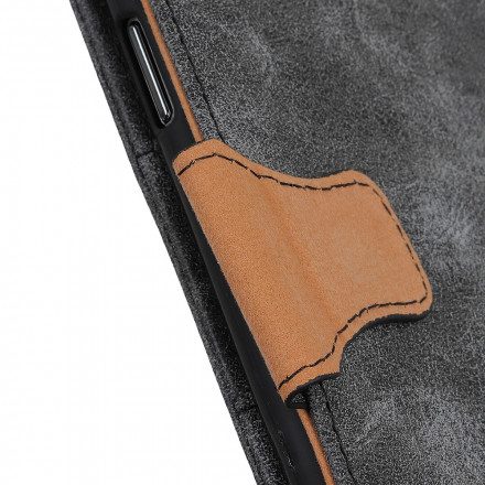 Folio-fodral För OnePlus Nord CE 5G Vintage Split Läder