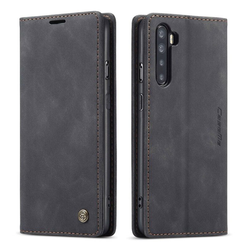 Folio-fodral För OnePlus Nord Läderfodral Caseme Konstläder