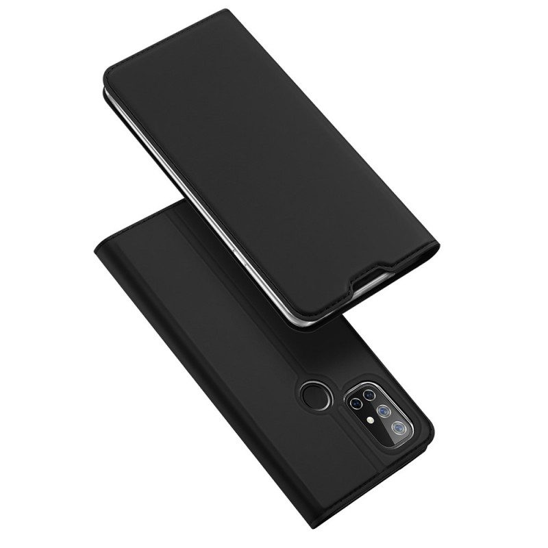 Folio-fodral För OnePlus Nord N10 Läderfodral Dux Ducis Pro Skin