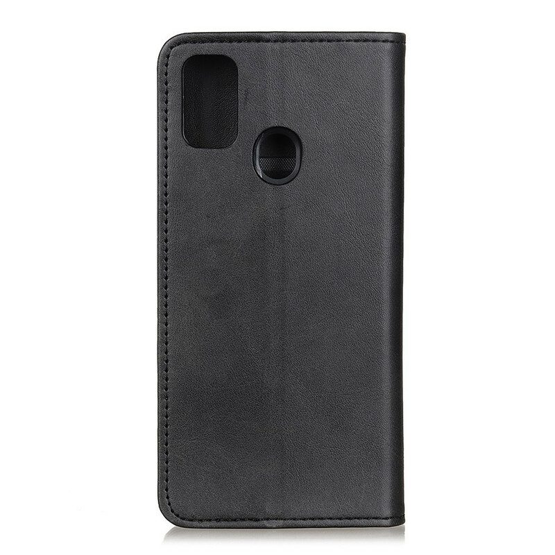 Folio-fodral För OnePlus Nord N10 Läderfodral Splitläder