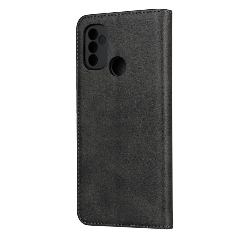 Folio-fodral För OnePlus Nord N100 Läderfodral Skin-touch