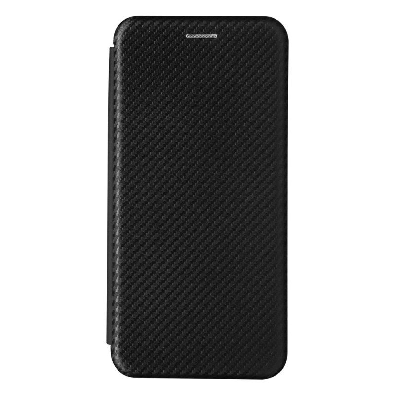 Folio-fodral För Oppo A74 4G Läderfodral Kolfiber