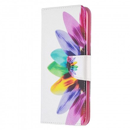 Folio-fodral För Oppo A94 5G Akvarellblomma