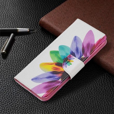 Folio-fodral För Oppo A94 5G Akvarellblomma