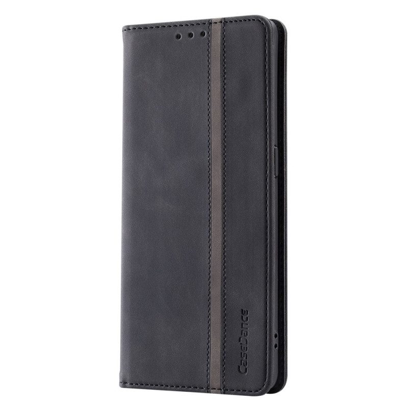 Folio-fodral För Oppo Find X5 Lite Läderfodral Faux Leather Casedance