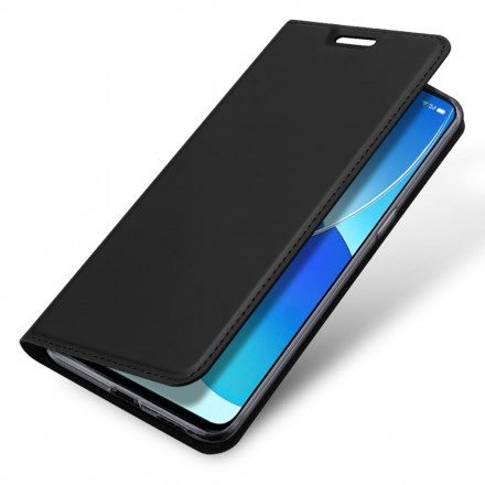 Folio-fodral För Oppo Reno 6 5G Läderfodral Magnetisk Dux Ducis