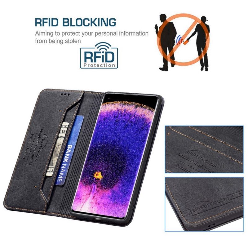 Folio-fodral För Oppo Reno 7 Läderfodral Binfen Färg