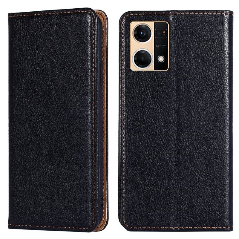 Folio-fodral För Oppo Reno 7 Vintagedesign