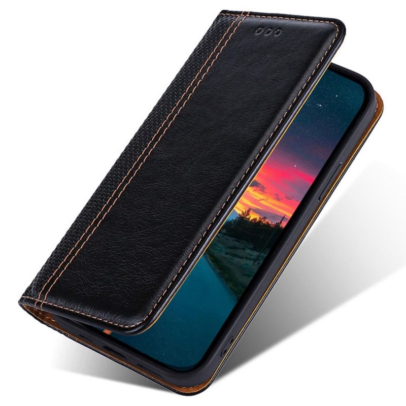 Folio-fodral För Oppo Reno 8 Läderfodral Vintage Konstläder