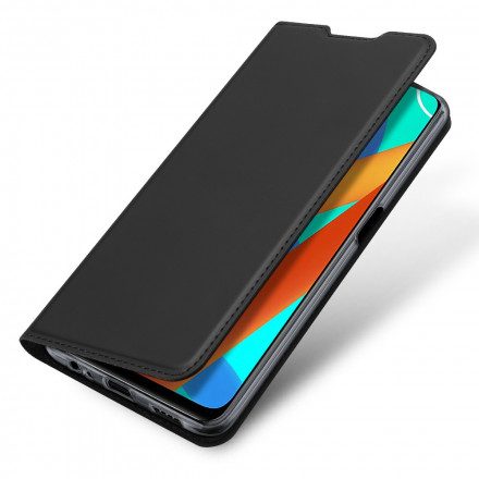 Folio-fodral För Realme 8 5G Läderfodral Skin Pro Dux Ducis