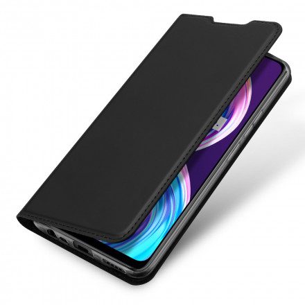 Folio-fodral För Realme 8 / 8 Pro Läderfodral Skin Pro Dux Ducis