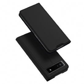 Folio-fodral För Realme 9i Läderfodral Dux Ducis Pro Skin