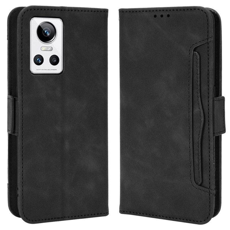 Folio-fodral För Realme GT Neo 3 Plånboksfodral Badger Wallet